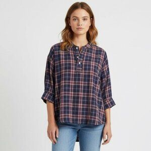 Free People x CP Shades Doublecloth Oversized Swing Top - XS, fits up to M 🇺🇸